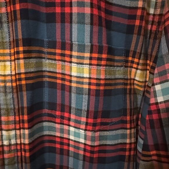 Rodd & Gunn Red and Blue Casual Button Down Shirt - Picture 2 of 6